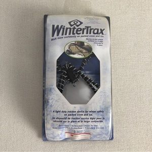 WinterTrax traction device for winter safety on packed snow, for men or women